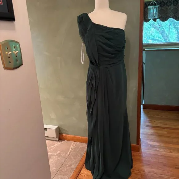 Azazie Formal Off Shoulder Long Gown - Picture 3 of 16
